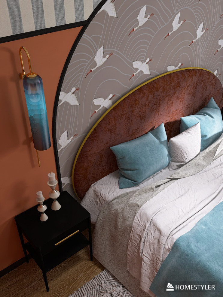 Обложка проекта: Спальня в Современном стиле