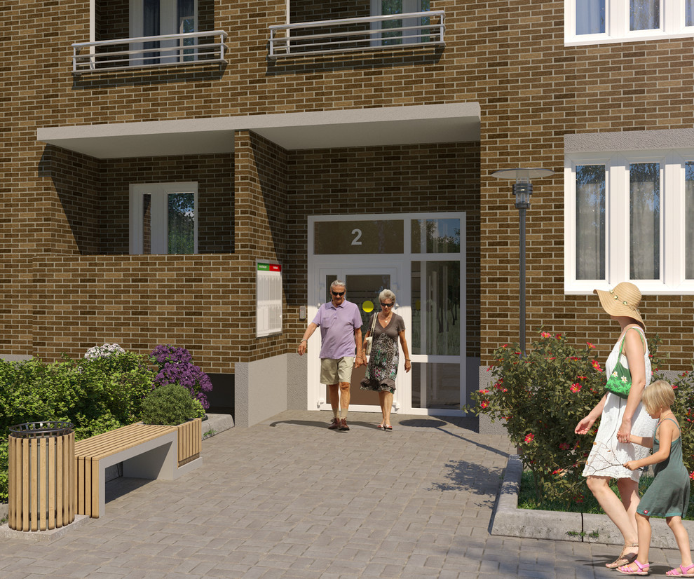 Дизайн интерьера подъездов. г. Самара