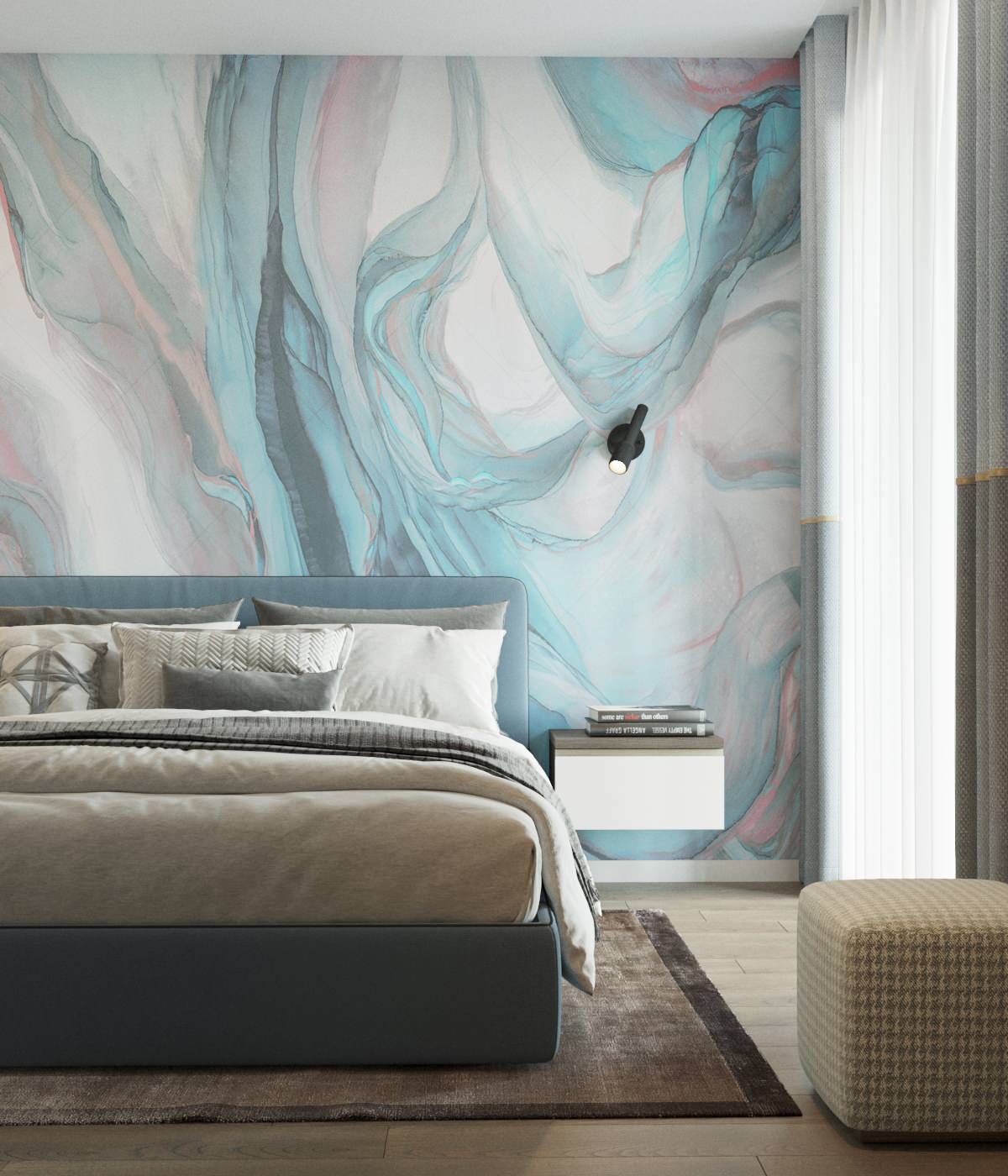 Яркая квартира 74 метра в ПетроглифПарке