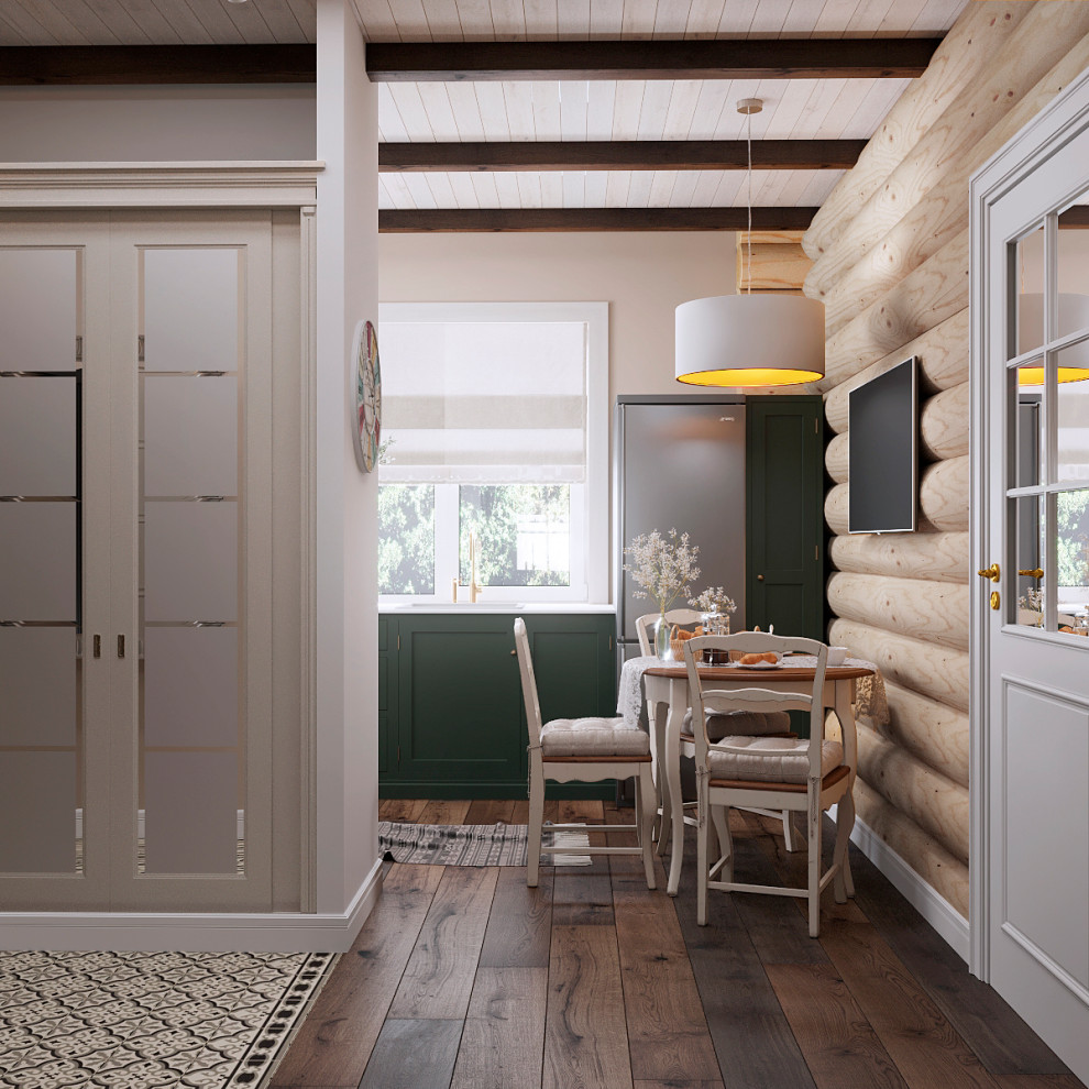 Бревенчатый дом в с.Мастиновка