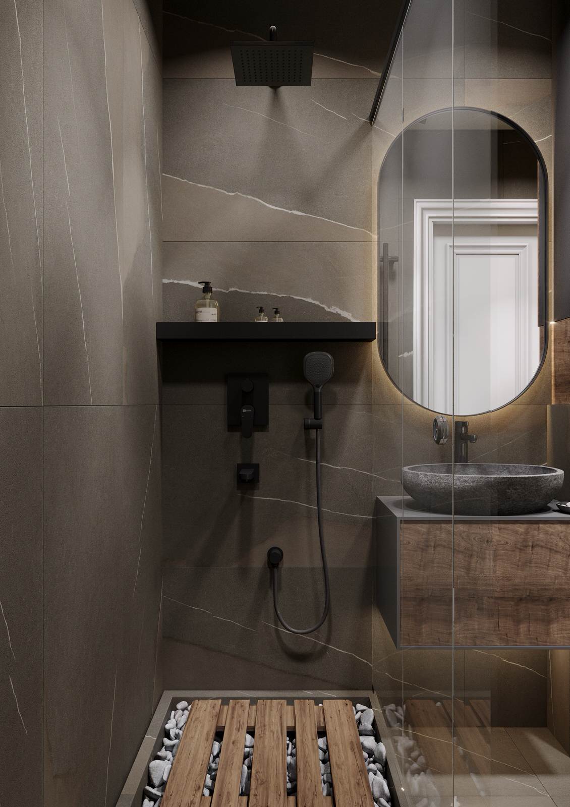 Ванная с душем