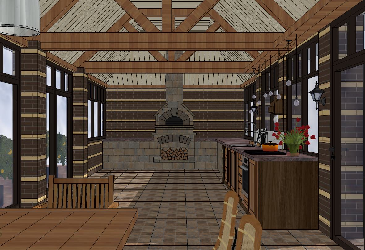 Летняя кухня