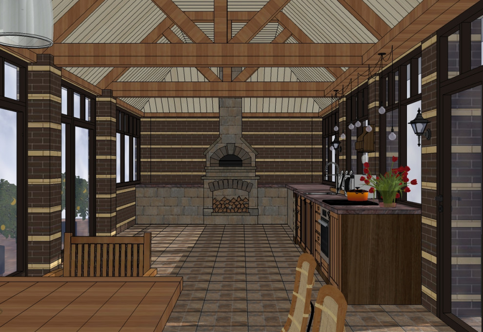 Летняя кухня