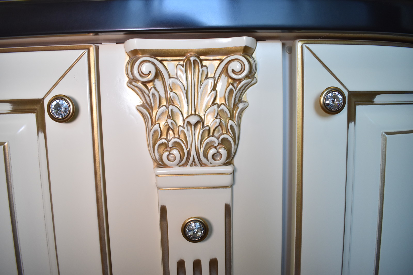 Кухня из массива бука, модель ЭКО