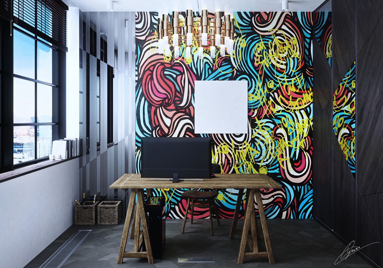 Обложка проекта: Дизайн-проект квартиры на Нахимовском проспекте