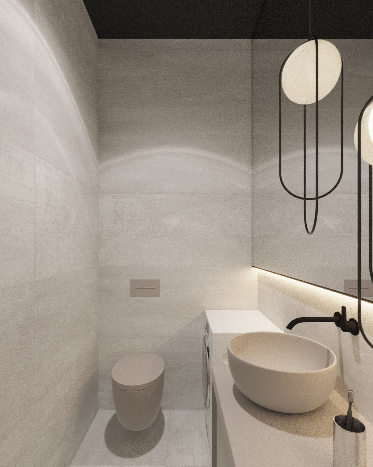 ЖК " Символ" -гостиная для молодого мужчины