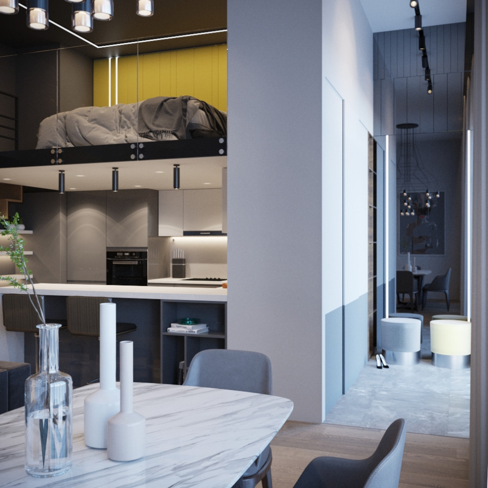 Двухуровневая квартира в Олимпийском парке