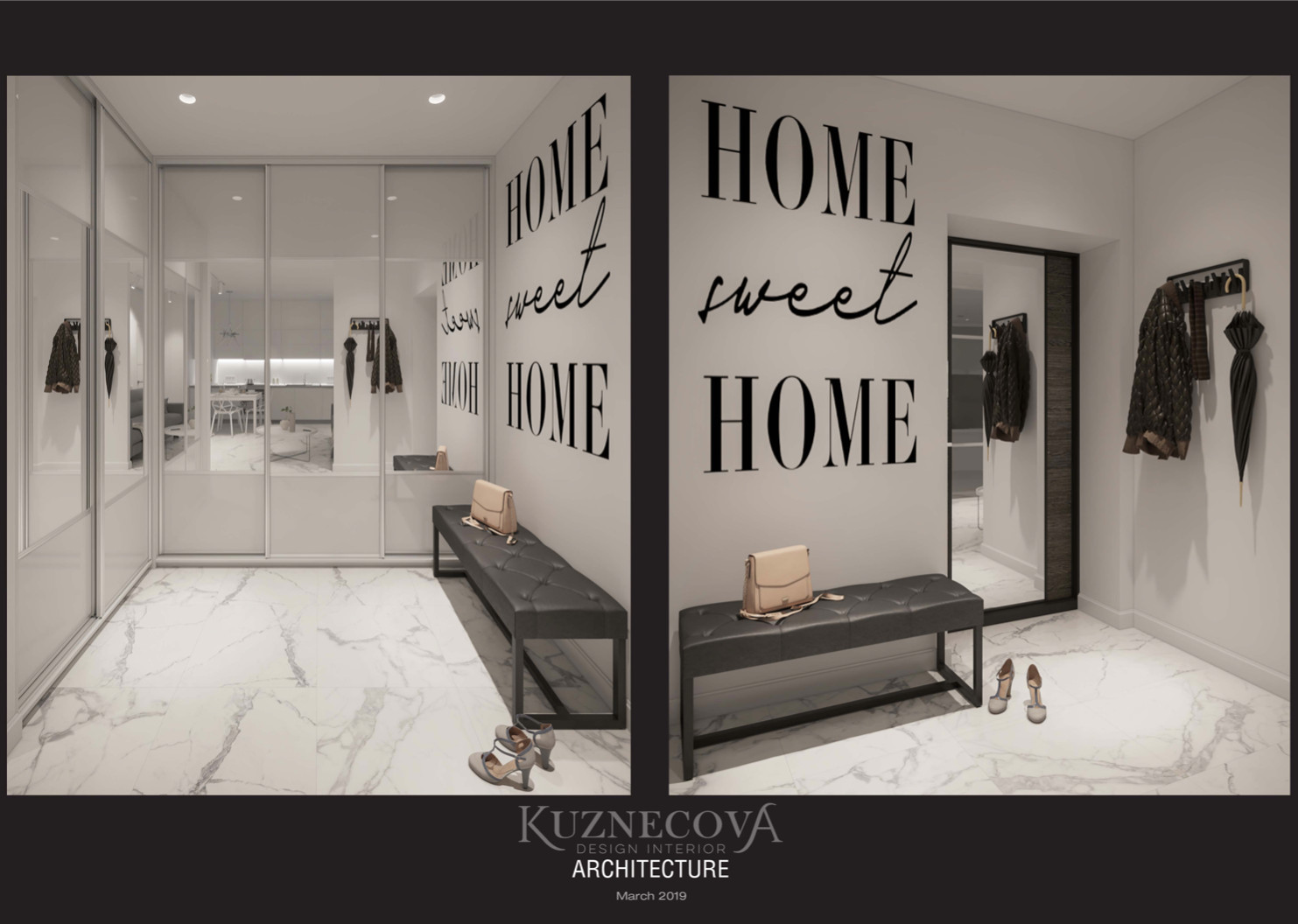 Дизайн проекта квартиры 60 кв.м.