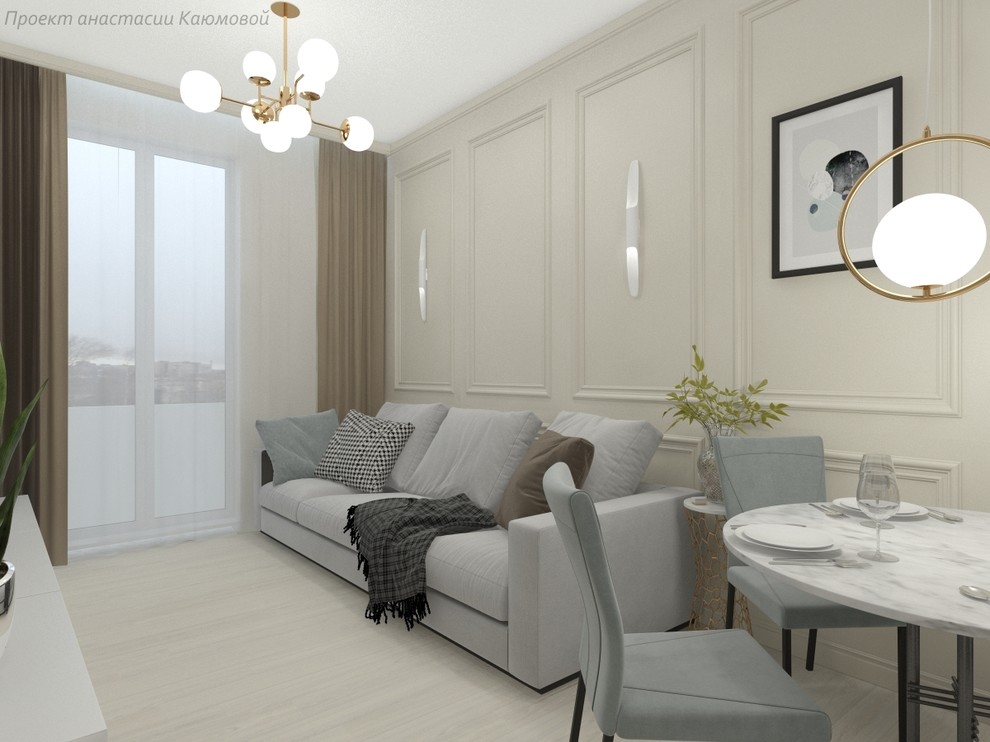 Молдинги на стене