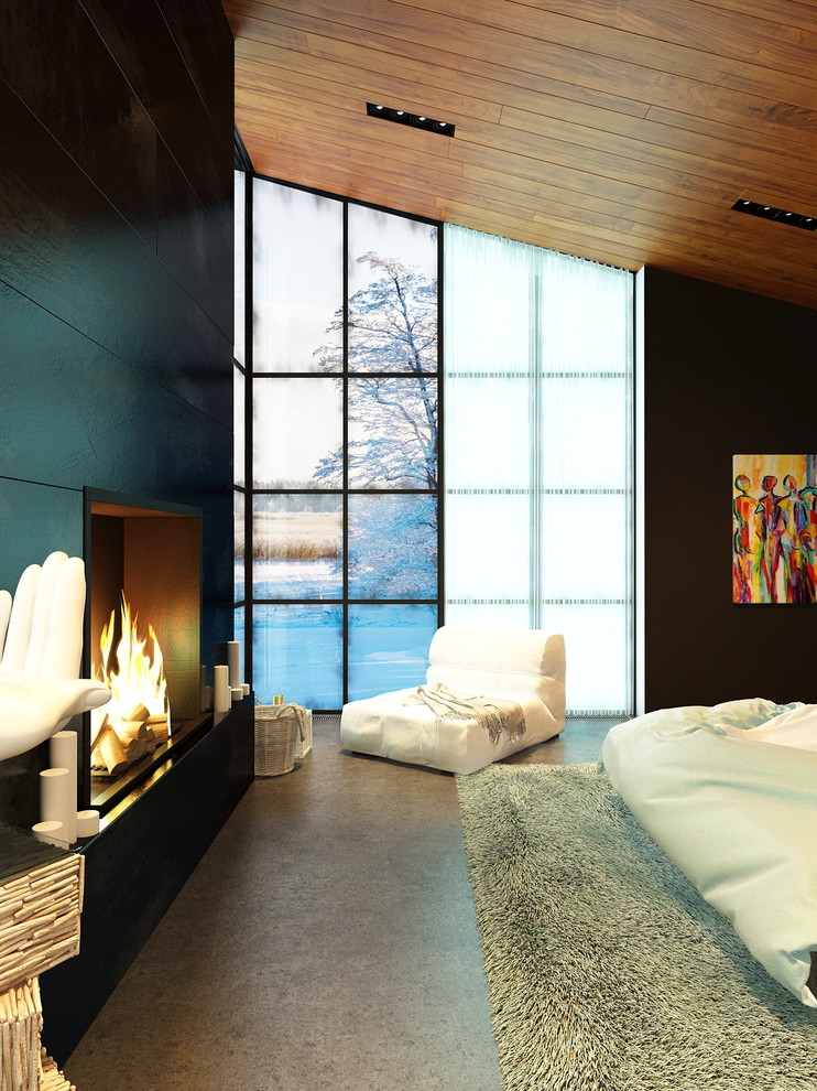 Спальня в загородном доме