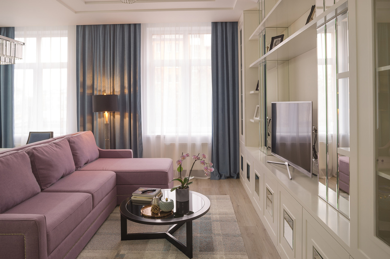 Двухкомнатная квартира в ЖК Премьер Палас