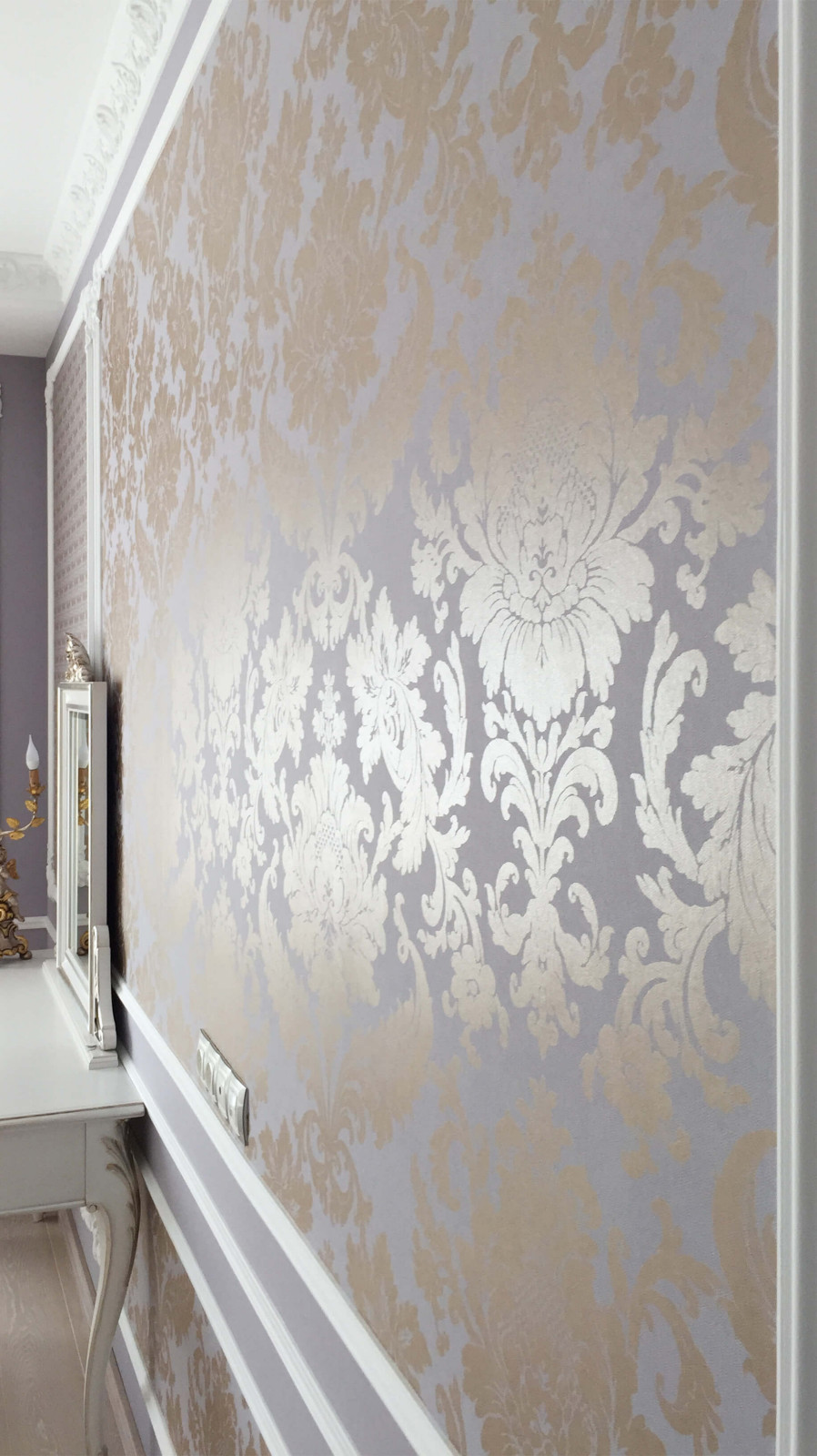 Дизайн интерьера дома в классическом стиле. Реализованный проект.