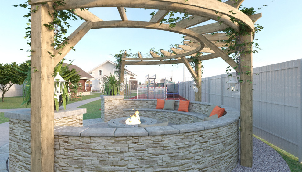 Ландшафт загородного дома