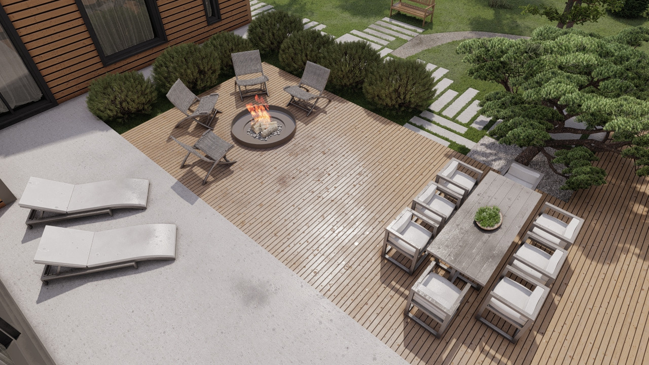 Лесной сад СветоТень 3D