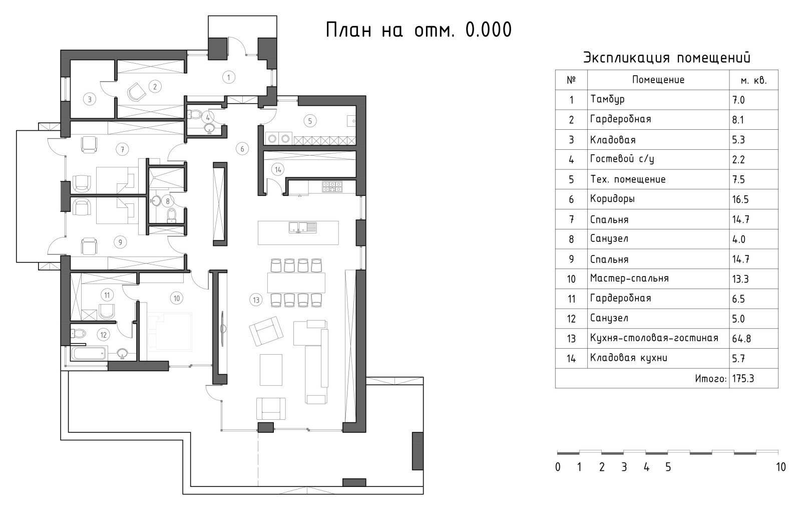 Дом в Новознаменском, Краснодар
