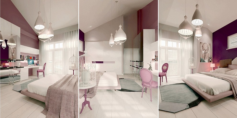 Интерьер детской комнаты для девочки