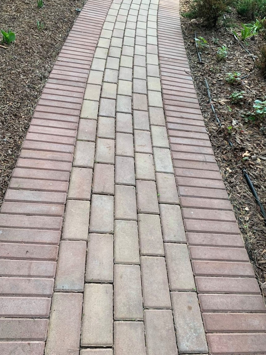 Укладка мощения