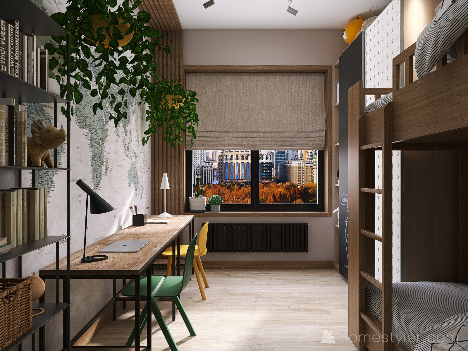 Детская в стиле лофт