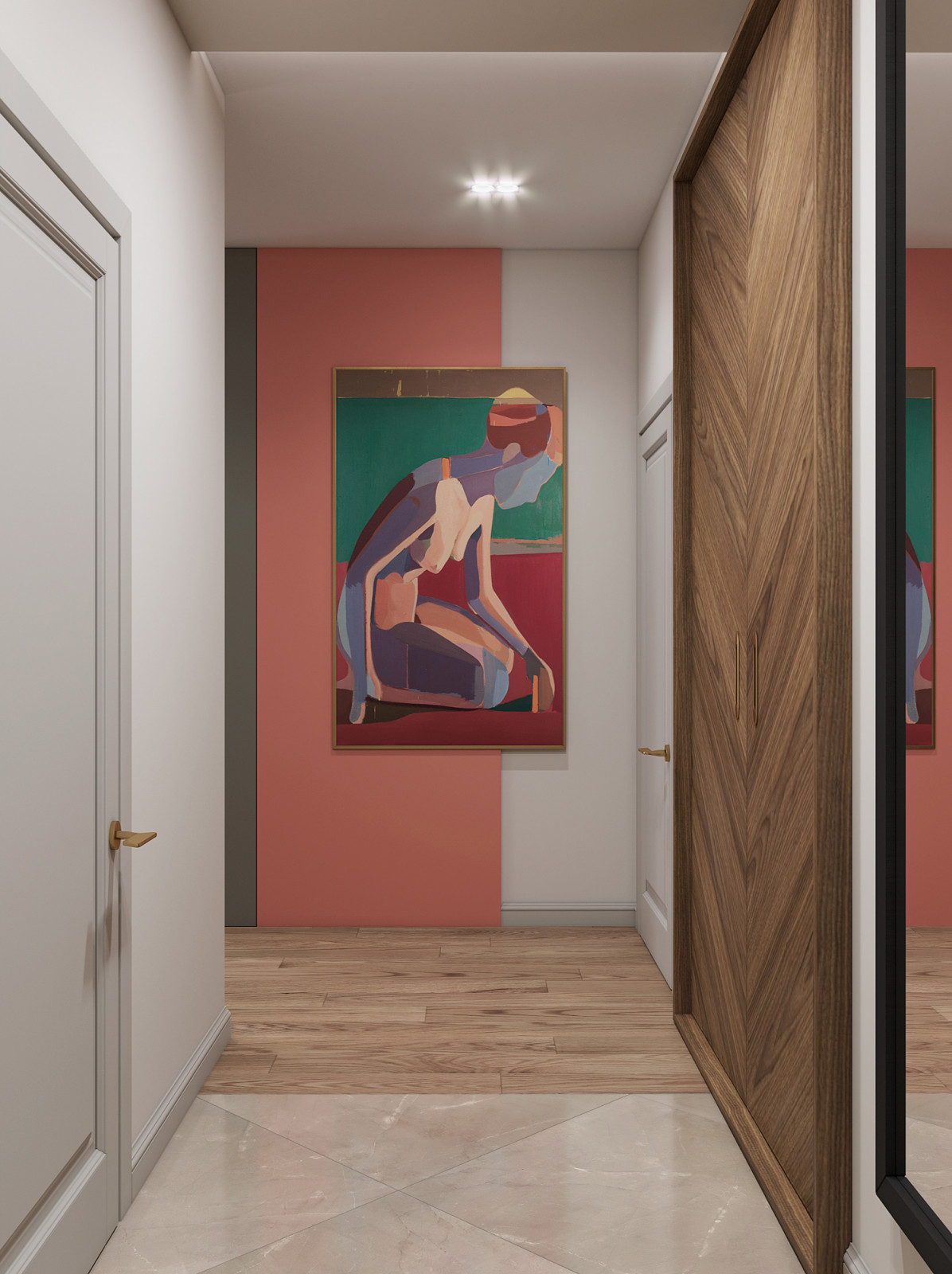 Уютный современный интерьер