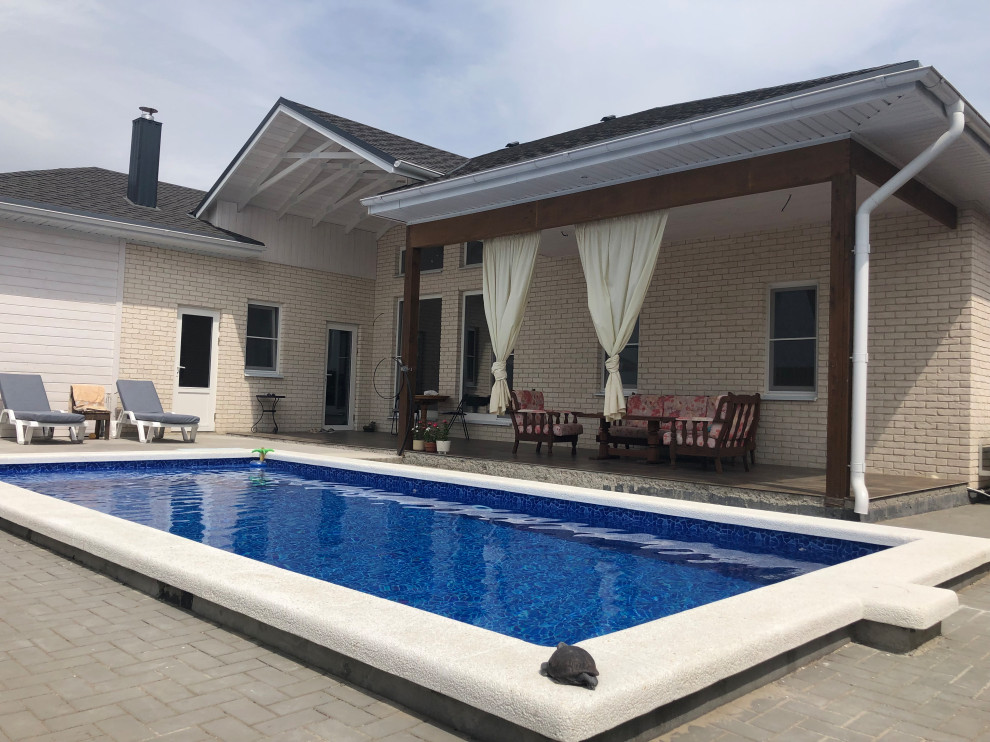 Дом в стиле "Новый Американец"