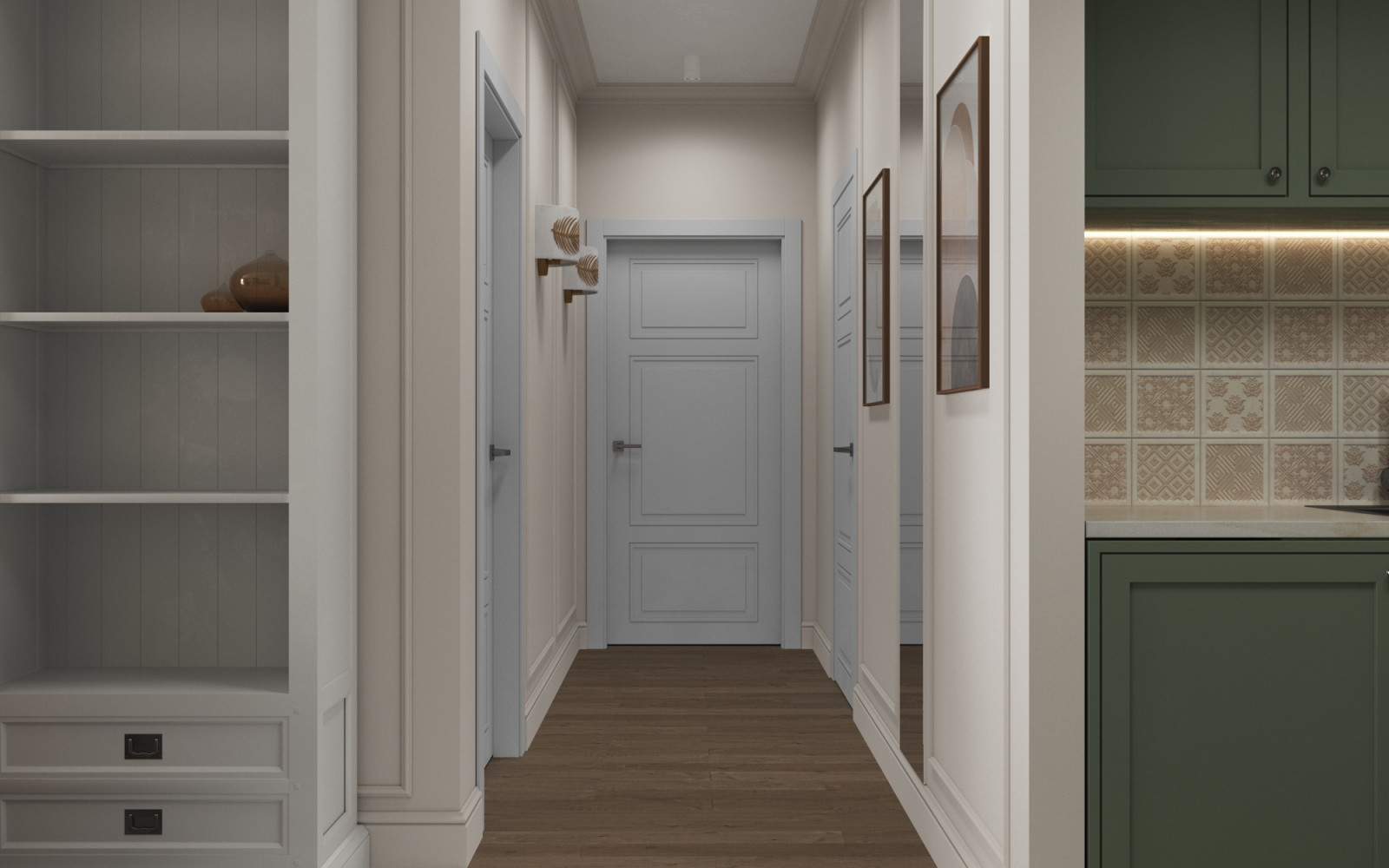 Современная классика ЖК Северный квартал 3к квартира