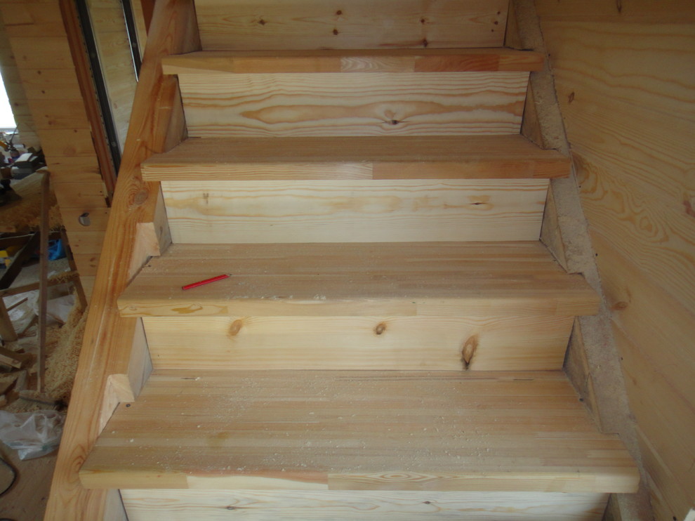 Отделка дома рядом с баней