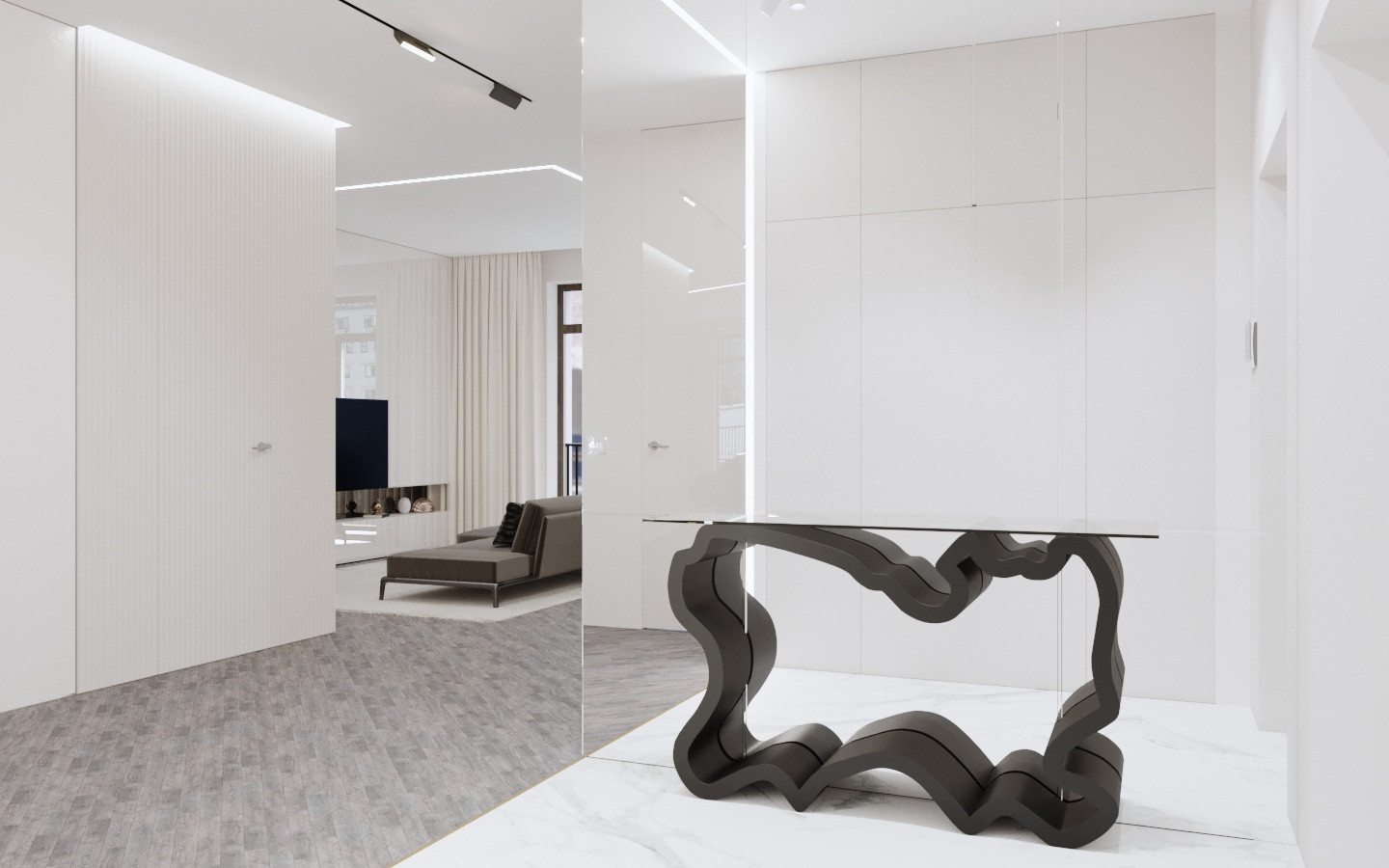 B&W - 130 кв.м в центре Новосибирска