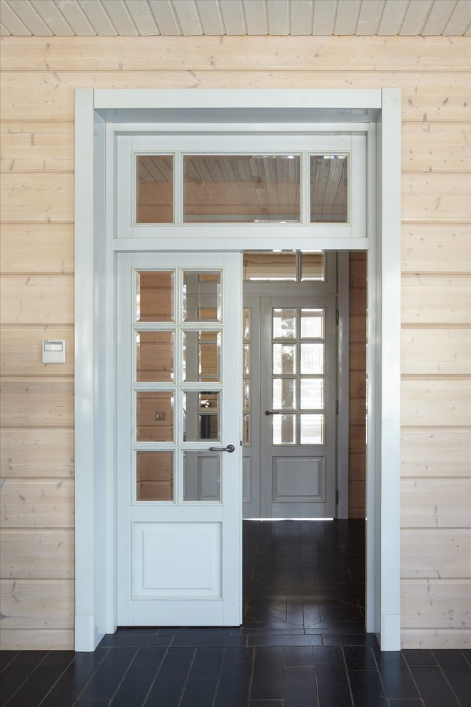 Классические витражные двери