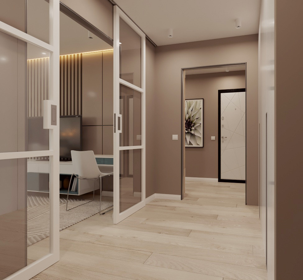 Дизайн проект квартиры 81 кв.м