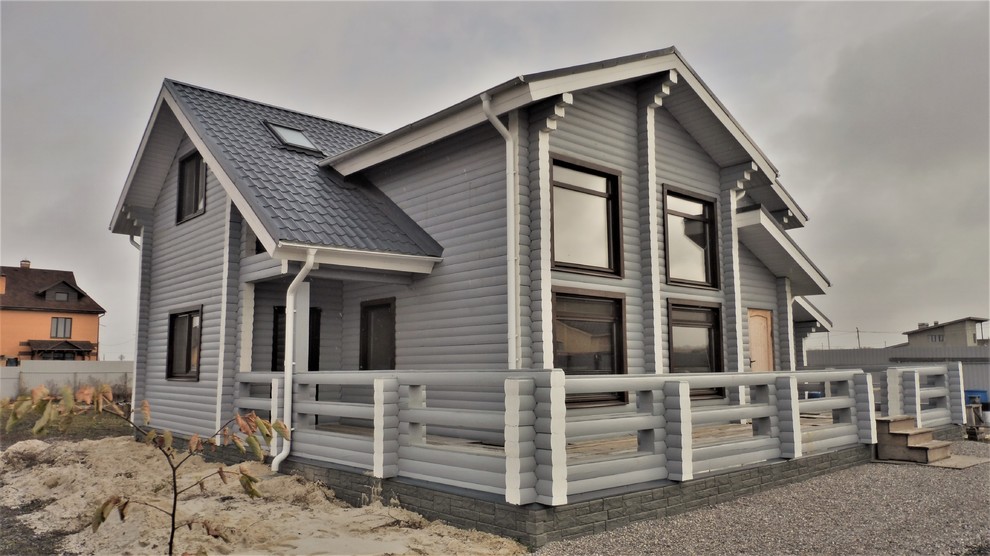 Дома из бруса и лафета.