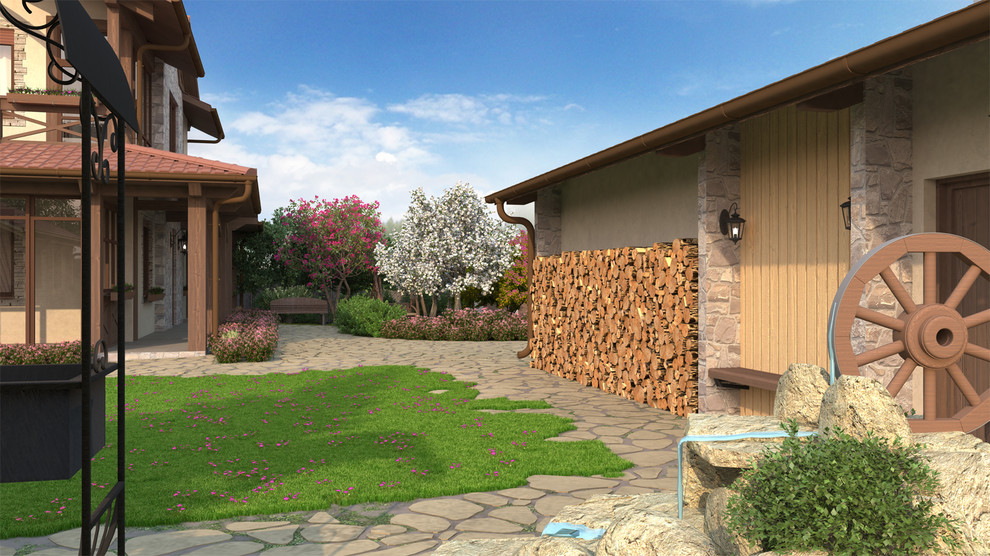 Индивидуальный загородный дом с участком