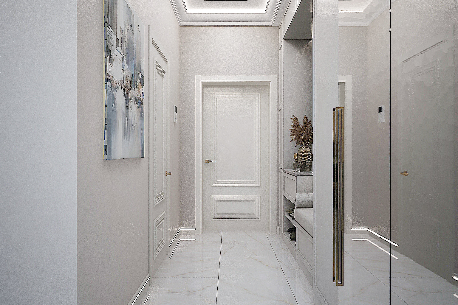 Обложка проекта: прихожая Ново-Садовая