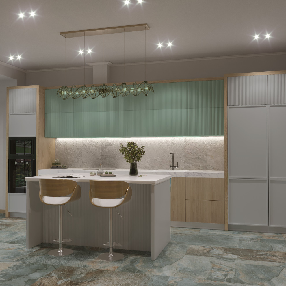 Кухня с островом