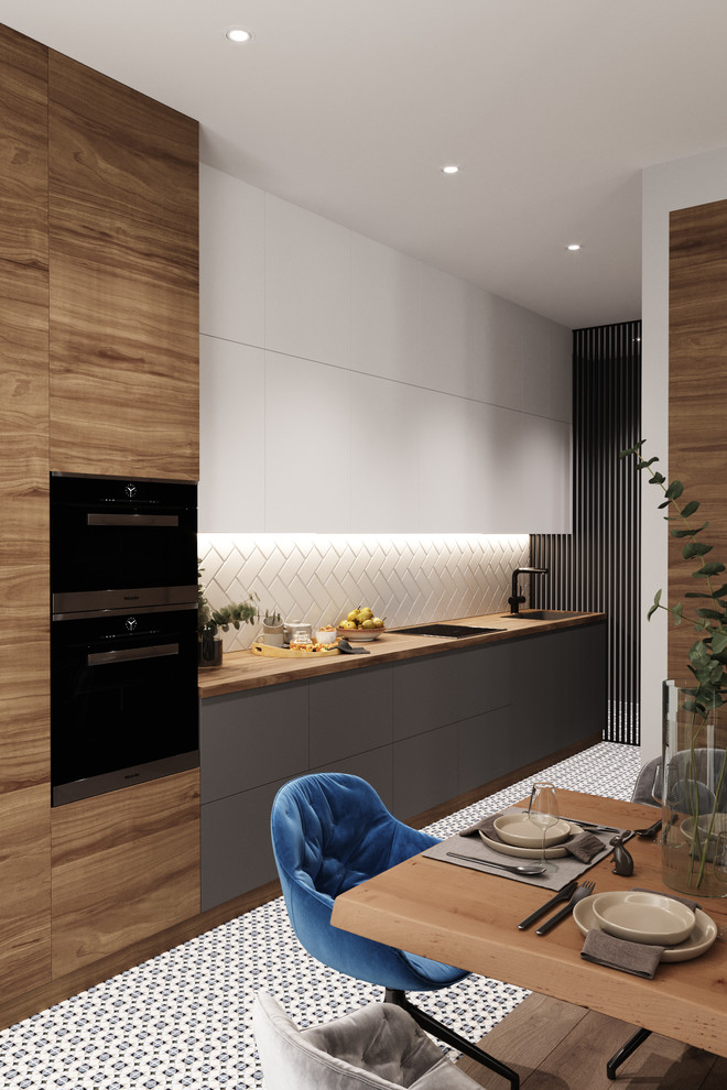 Квартира 90 кв.м. в современном стиле в ЖК Vander Park.