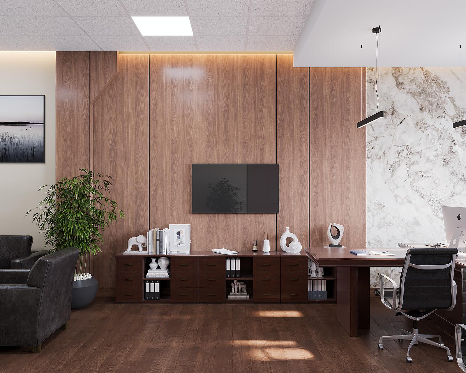 Проект интерьеров офиса, г. Ростов-на-Дону, 290 кв.м./в стадии реализации/