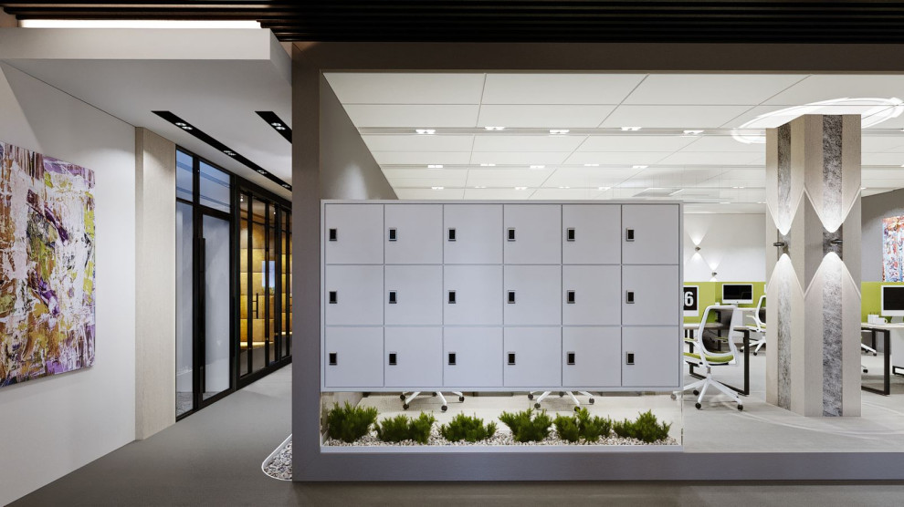 Офис Фарм, open space