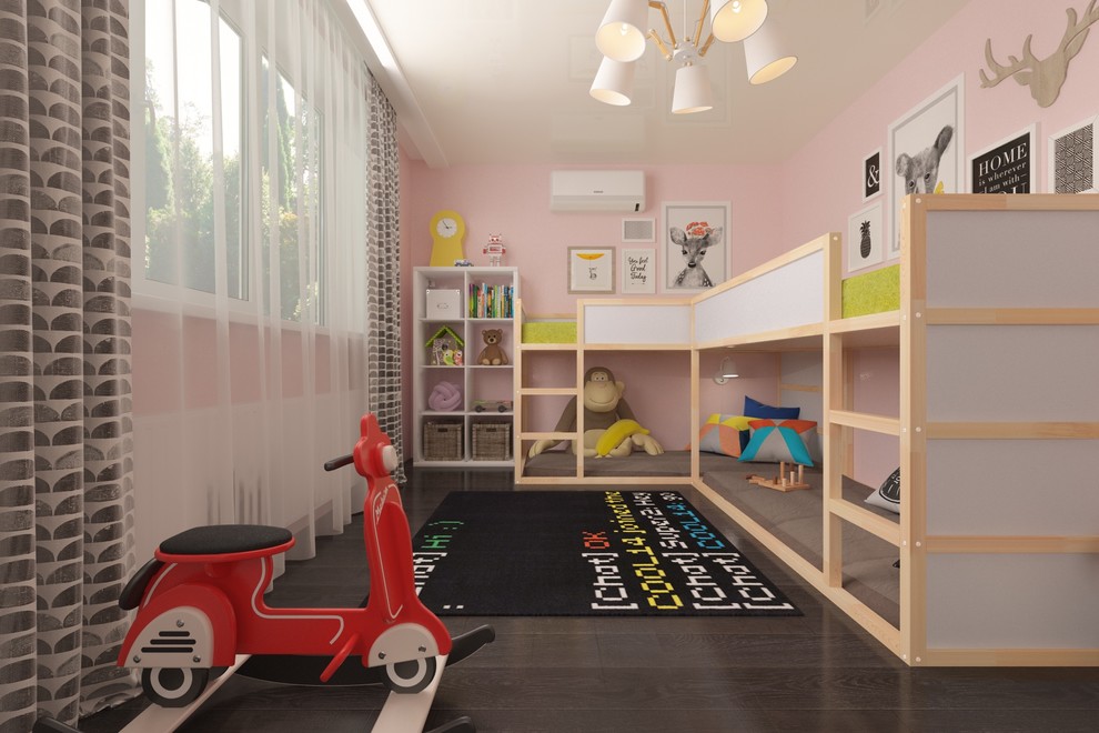 Детская комната для трех ребят