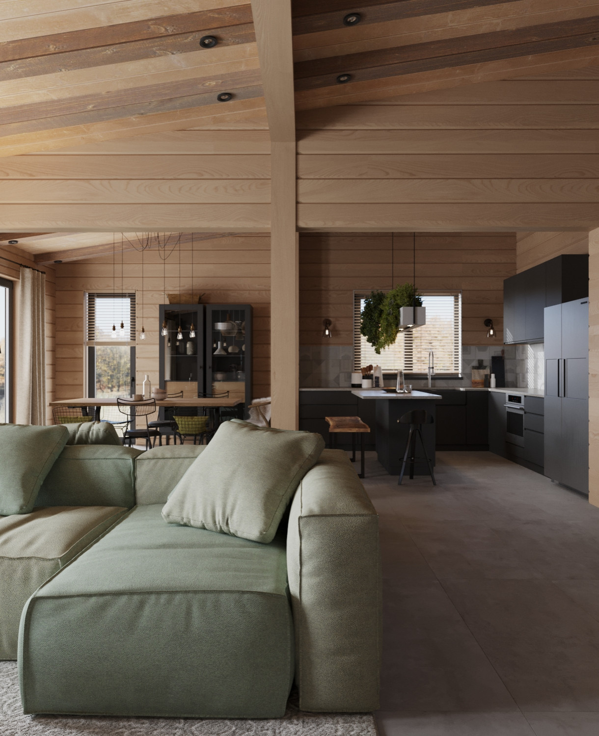 Дом из бруса