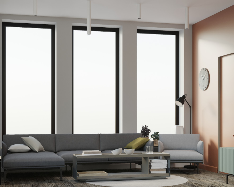 Скандинавская гостиная