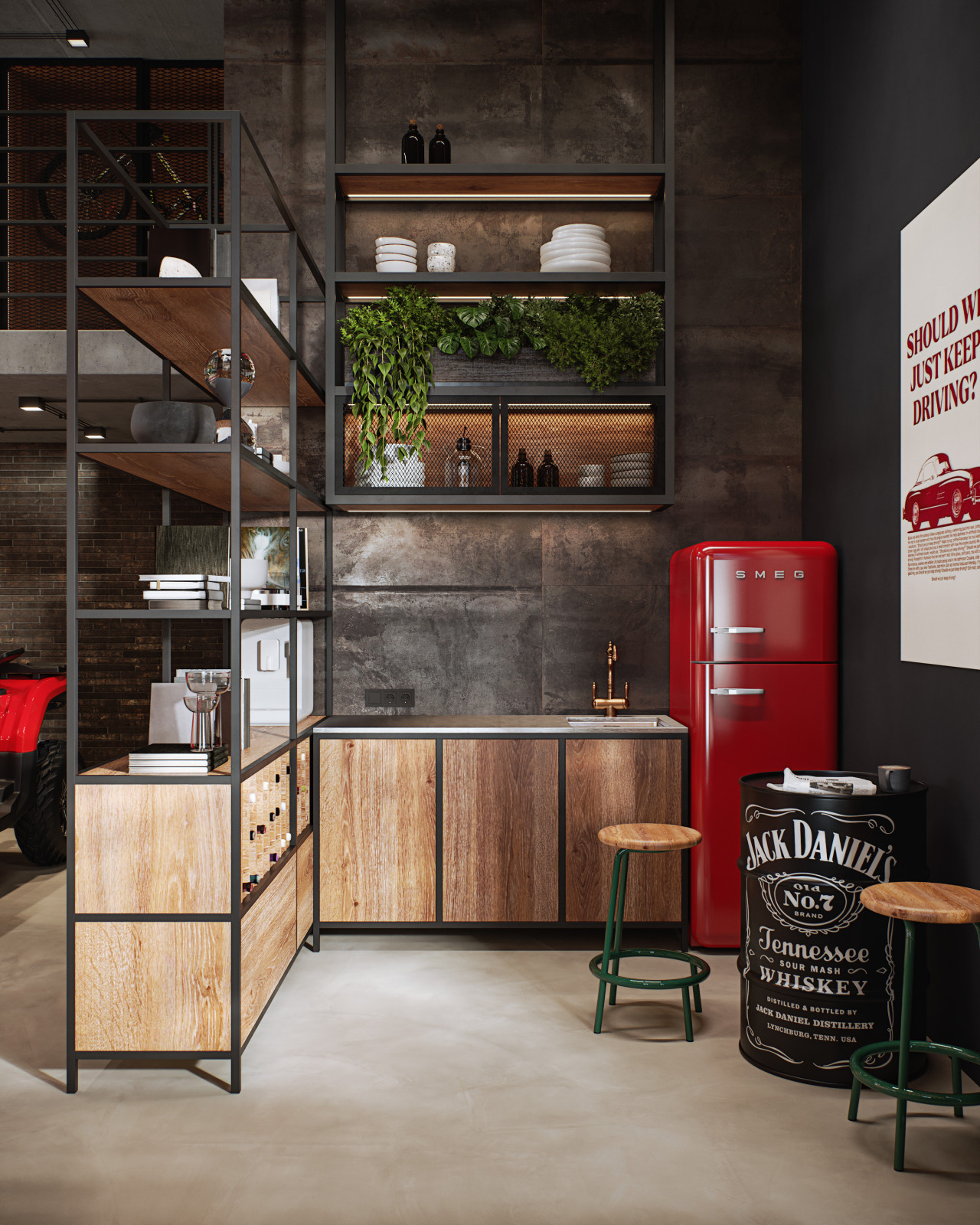 Лофт-гараж 103 кв