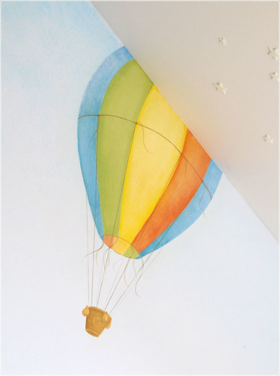 Роспись в детской комнате