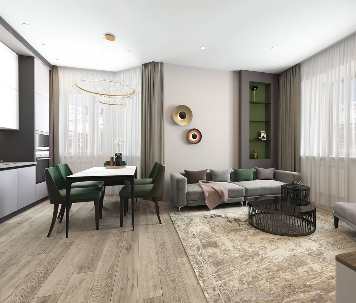 Квартира в клубном доме Покровские ворота