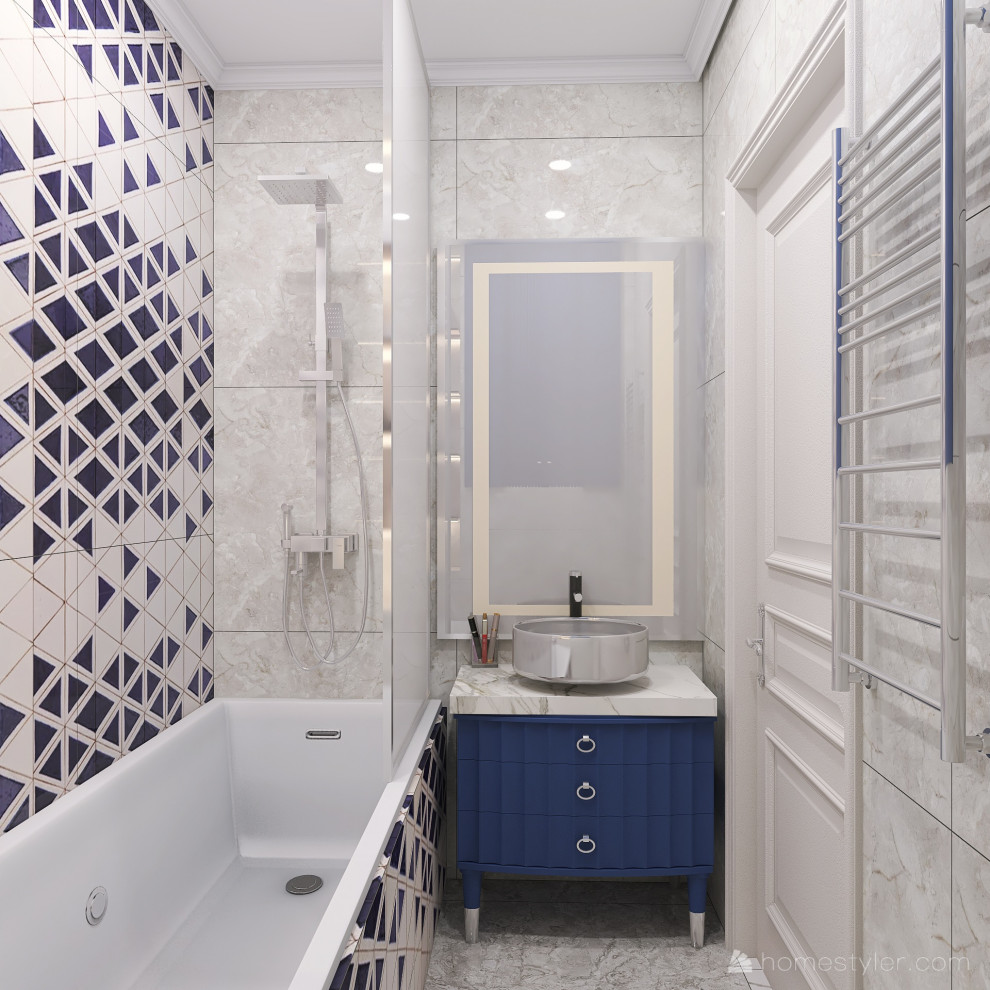 Трехкомнатная квартира для семьи с двумя детьми 90 кв.м.