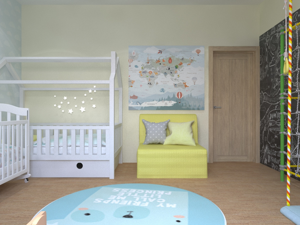 Проект квартиры в скандинавском стиле