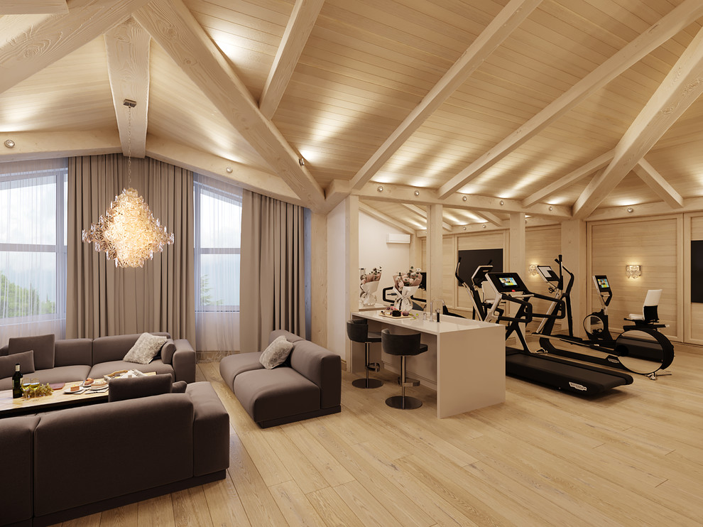 Проект интерьера в коттеджном поселке Миллениум Парк