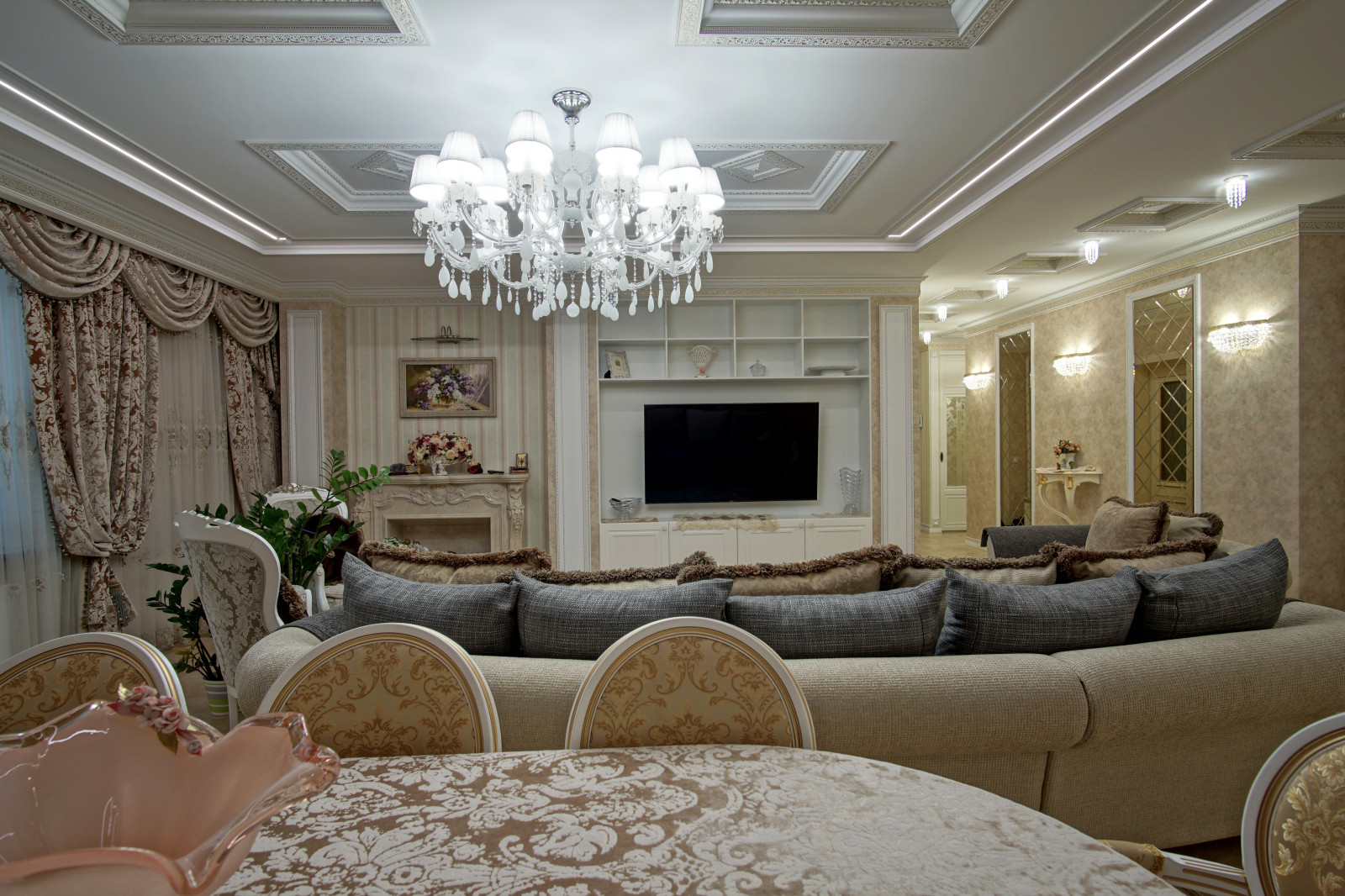 ГОТОВЫЙ РЕМОНТ КВАРТИРЫ 260 КВ.М В ЖК "ТУРГЕНЕВ" Г.КРАСНОДАР