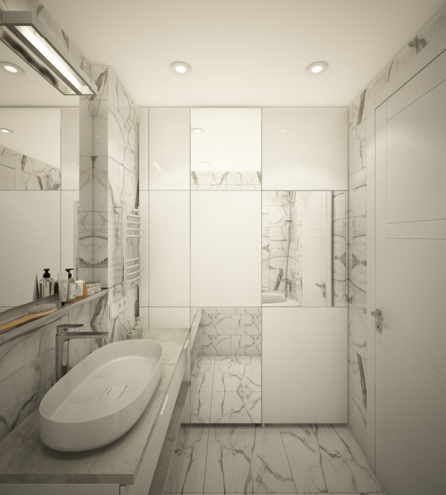 Светлая квартира в современном стиле