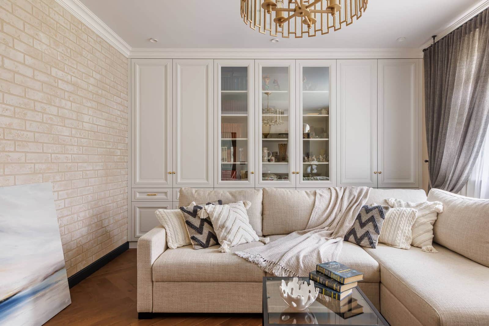 Дизайн и ремонт квартиры в КП «Новогорск» — Единство противоположностей