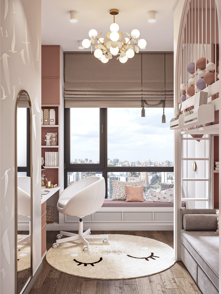 Детская для девочки 12м2.  ЖК Мейнстрит