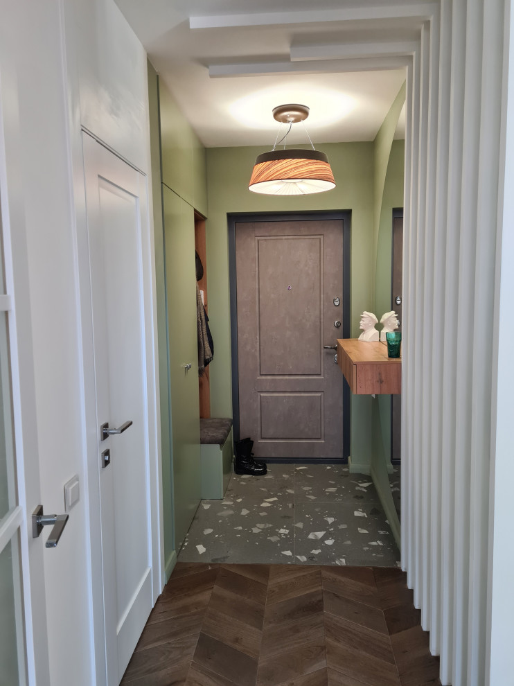 Обложка проекта: небольшая квартира для девушки в ЖК Кутузов Град